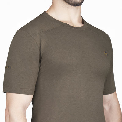 Тениска от бамбук с вентилация къс ръкав [ 1 ] - HILLMAN